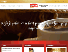 Tablet Screenshot of grandkafa.com